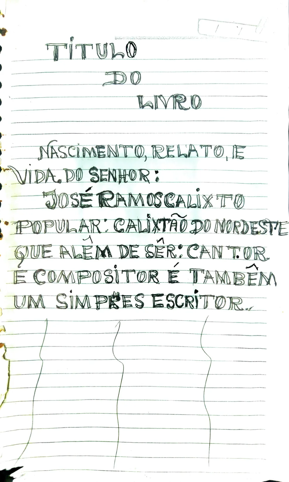 Manuscrito Original